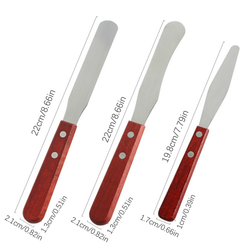 Hair Wax Stick - △ Waxspatels van roestvrij staal voor