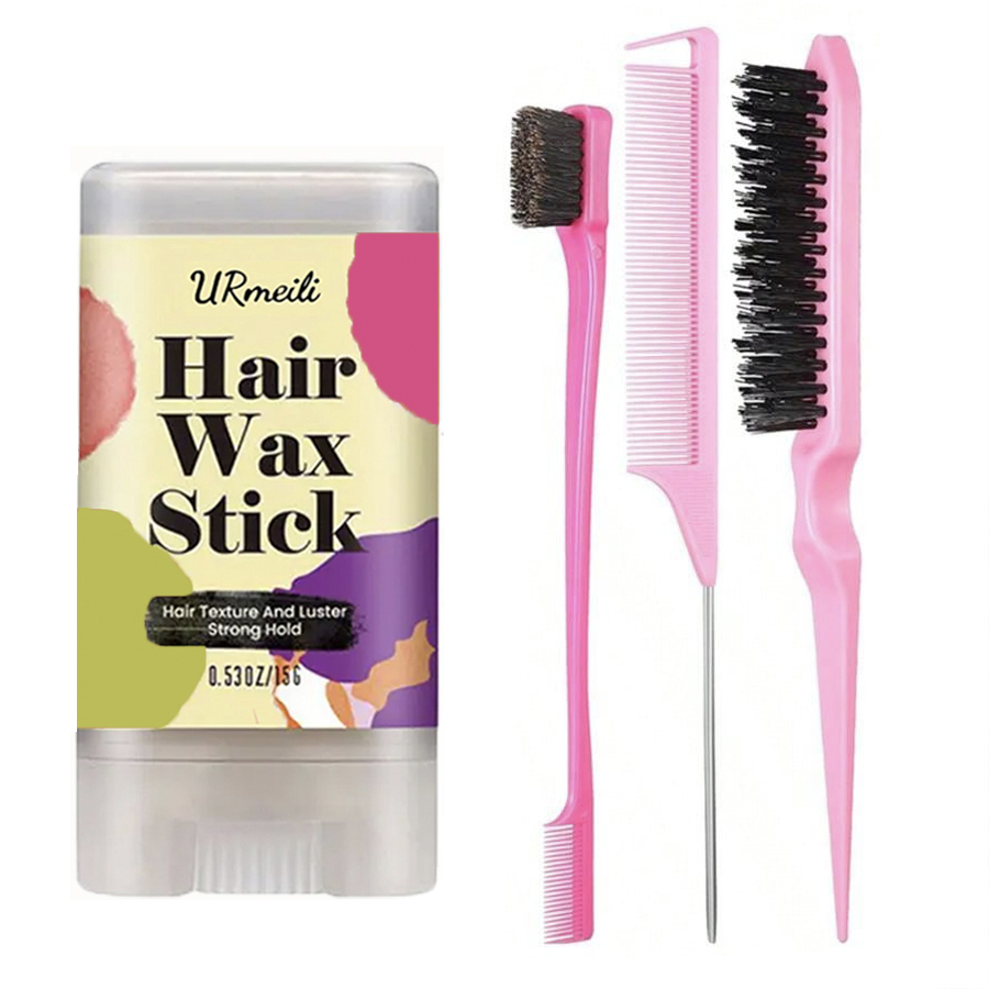 Hair Wax Stick - Haarwaxstick, met set voor glad achteroverkammen