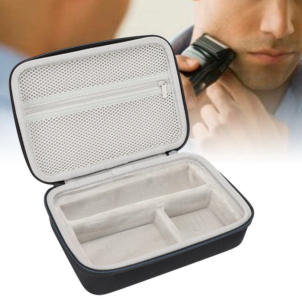 Men'S Grooming Bag - Draagbare tondeuse opbergtas Duurzame schokbestendige tas