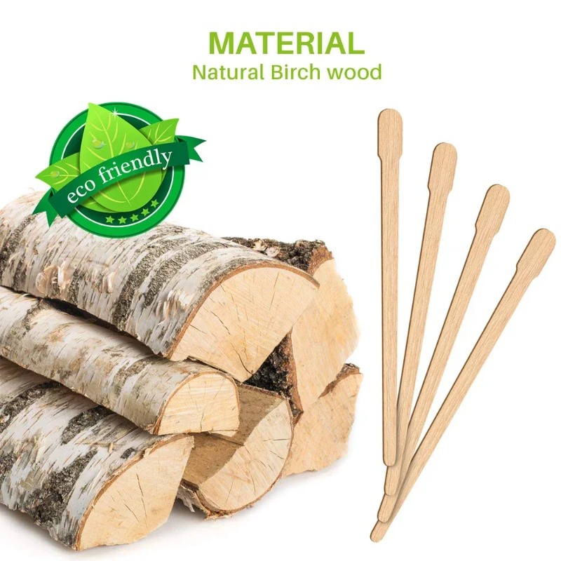 Hair Wax Stick - 100/200 Stuks Ontharingswax Smeermiddel Ijsstokje Gezichtsmasker