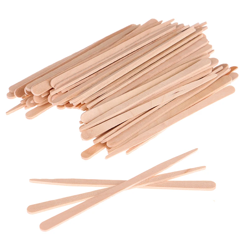 Hair Wax Stick - 50/100 stuks houten lichaamsontharingssticks voor vrouwen,