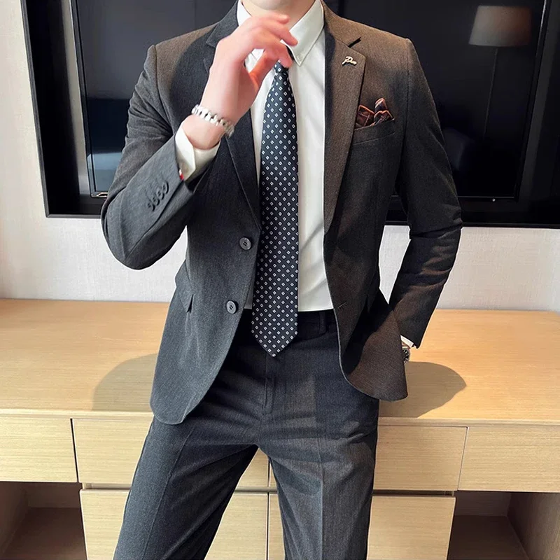Mens Grooming Brand - (Jas + broek) High-end merk Boutique