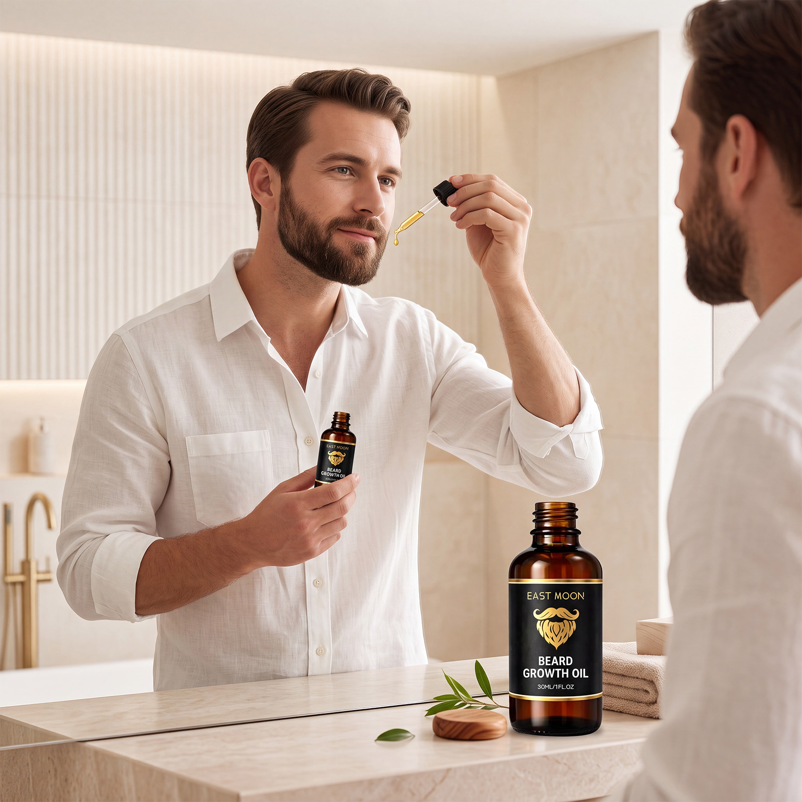 Men'S Grooming Products - 100% natuurlijke sandelhoutscentuur 30ml baardolie en