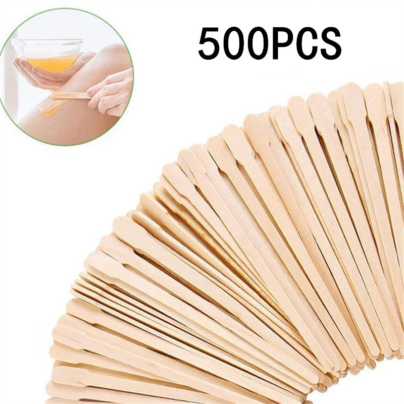 Hair Wax Stick - Vrouwen Houten Ontharing Sticks Wegwerp Ontharing