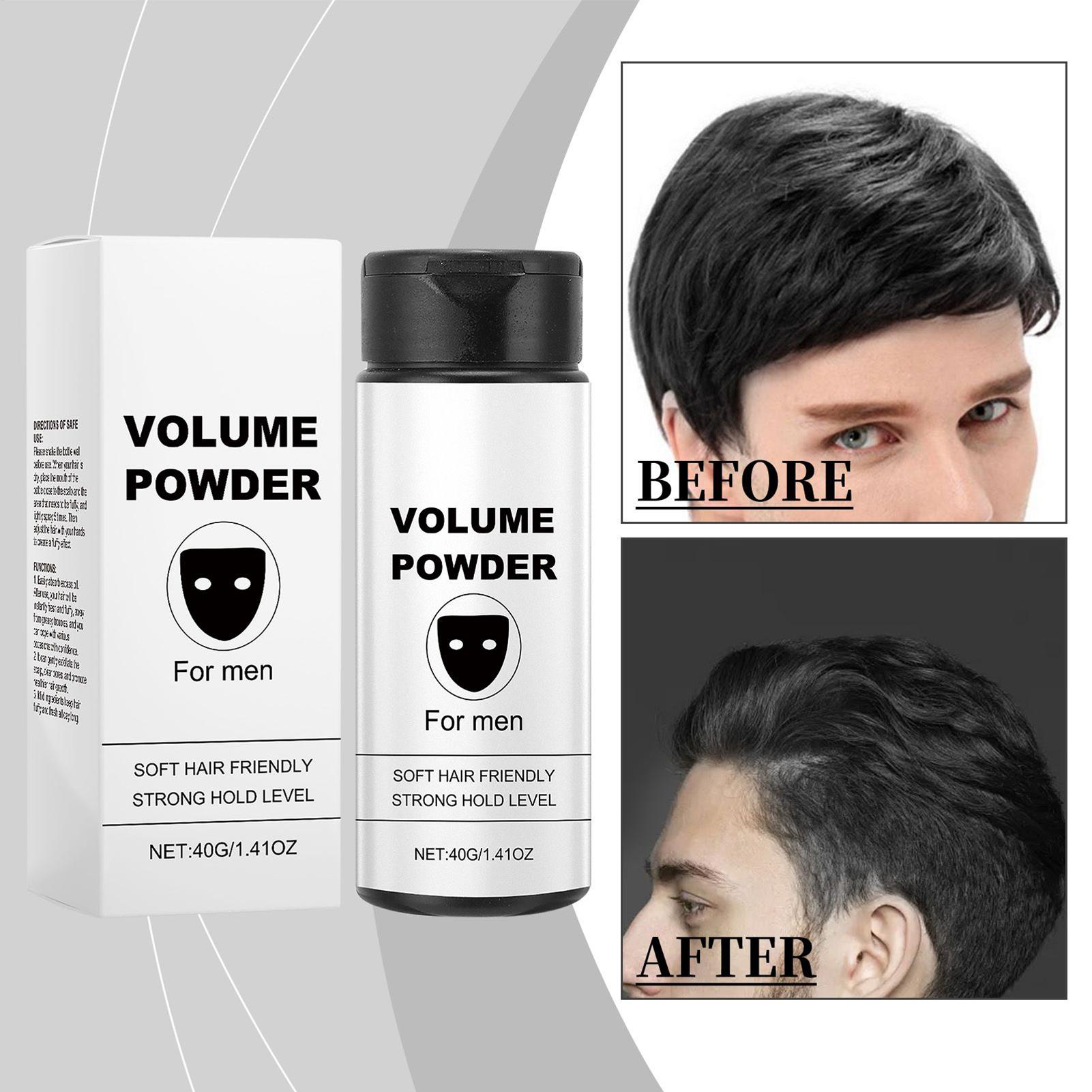Men'S Grooming Hairstyles - Haarpoeder voor mannen Styling Volumizing Texturizing