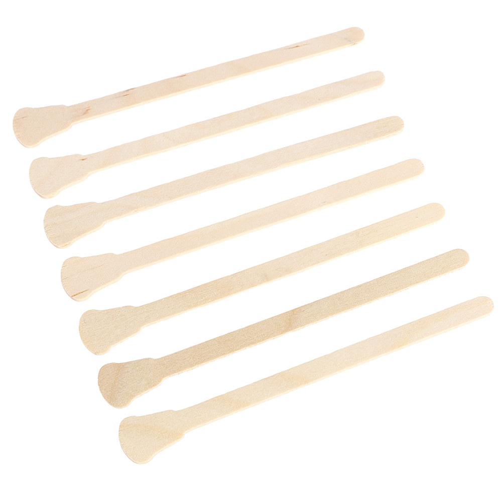 500 stuks houten waxspatels, w - Hair Wax Stick recensie en prijs