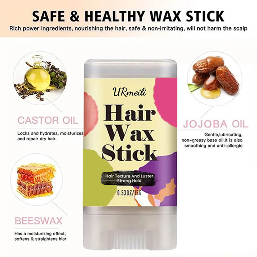 Haarwaxstick, met set voor gla - Hair Wax Stick recensie en prijs