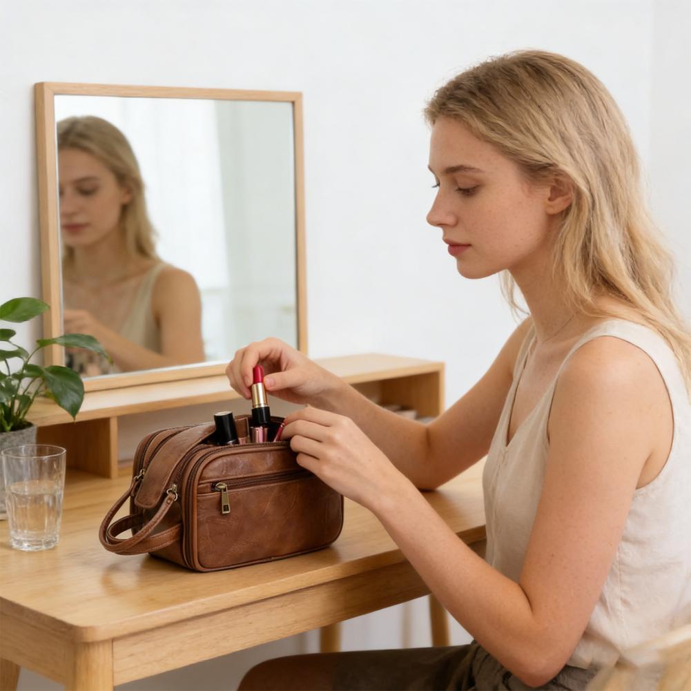 Reistas voor make-up van kunst - Men'S Grooming Bag recensie en prijs