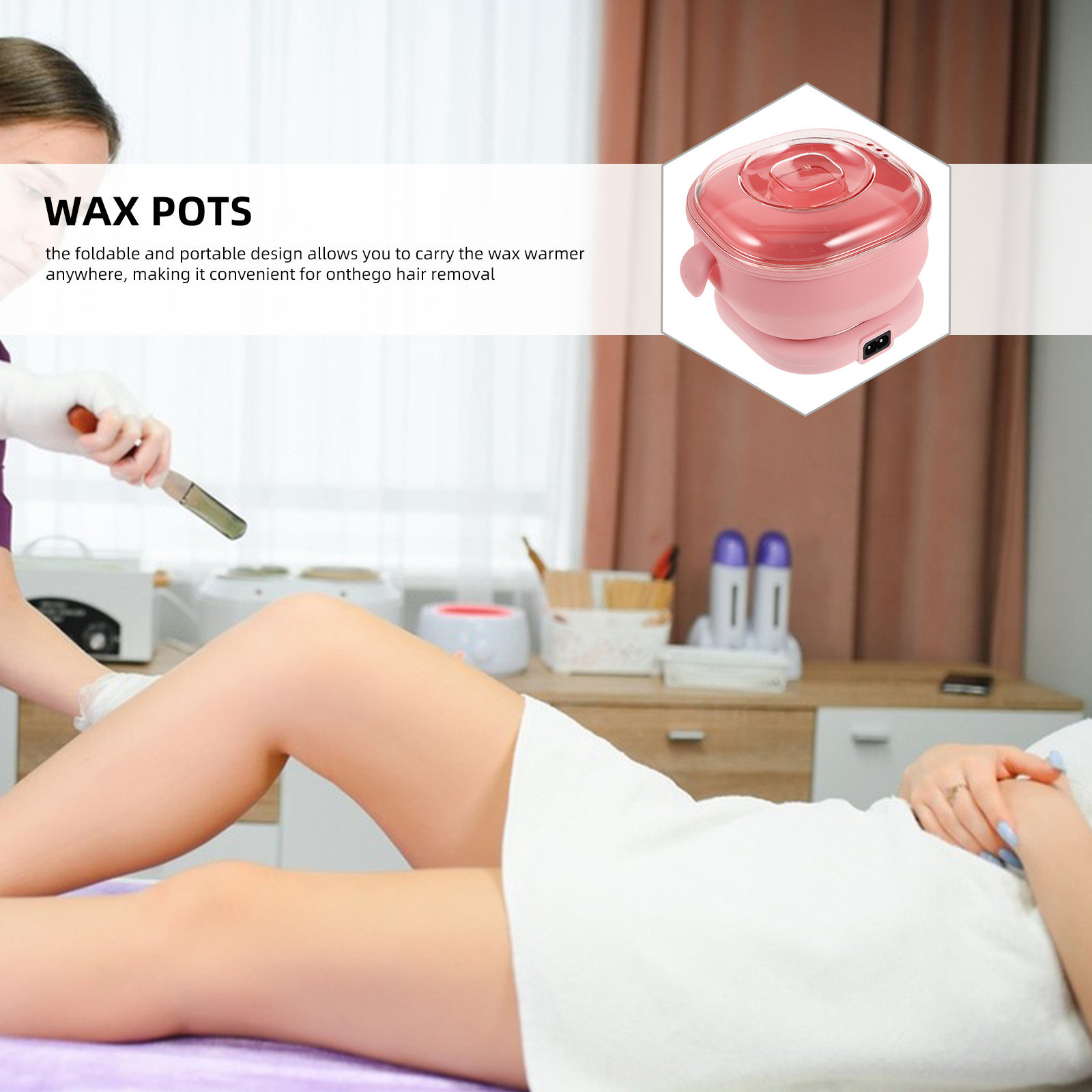 Draagbare opvouwbare waxverwar - Hair Wax Stick recensie en prijs