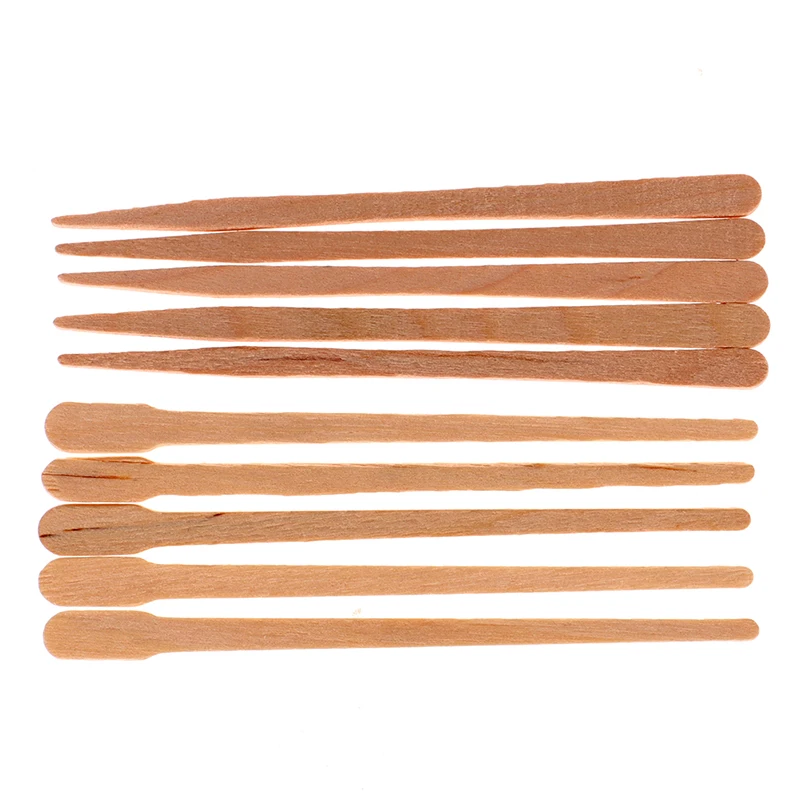 50/100 stuks houten lichaamson - Hair Wax Stick recensie en prijs