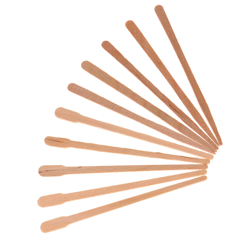 50/100 stuks houten lichaamson - Hair Wax Stick recensie en prijs