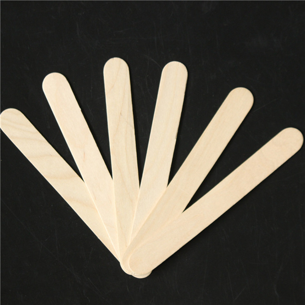 100 stuks houten tongspatels v - Hair Wax Stick recensie en prijs