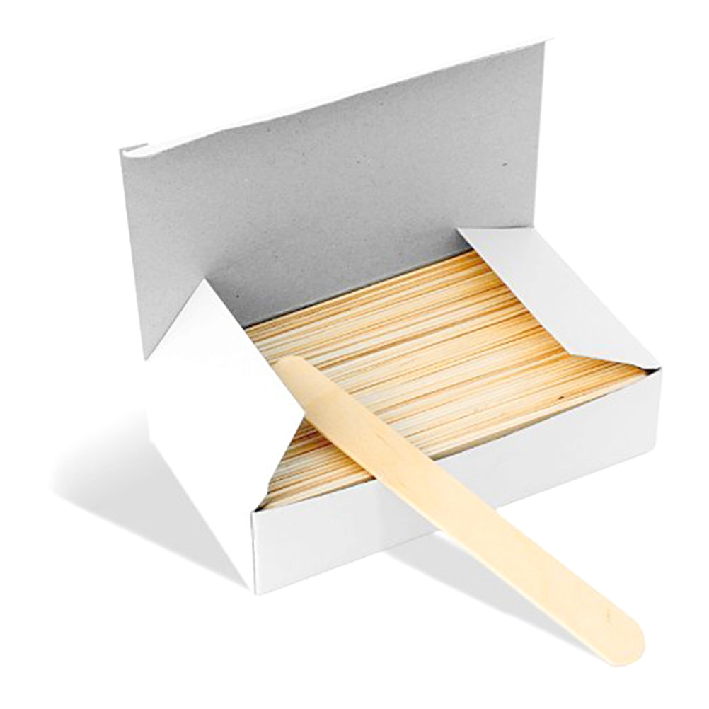 100 stuks houten tongspatels v - Hair Wax Stick recensie en prijs