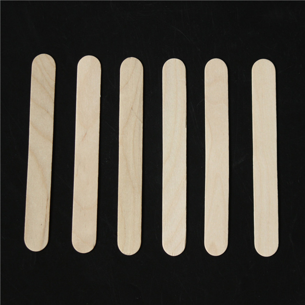 100 stuks houten tongspatels v - Hair Wax Stick recensie en prijs