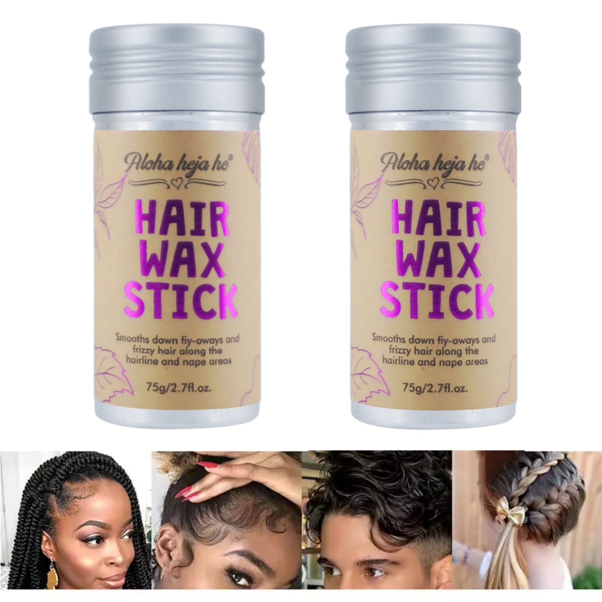 2/5 Stuks Haar Styling Kit Wax - Hair Wax Stick recensie en prijs